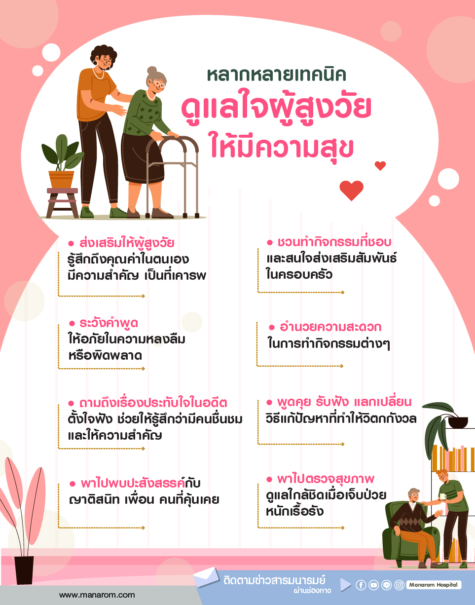 ดูแลผู้สูงวัย
